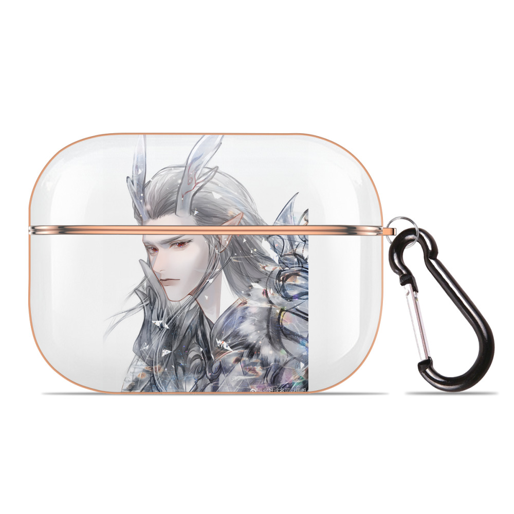 （画像用） Ne Zha 2 ナタ 魔童の大暴れ 【AirPods Pro用】ハードシェル保護ケース｜耐衝撃・防指紋・カラビナ付き商品仕様