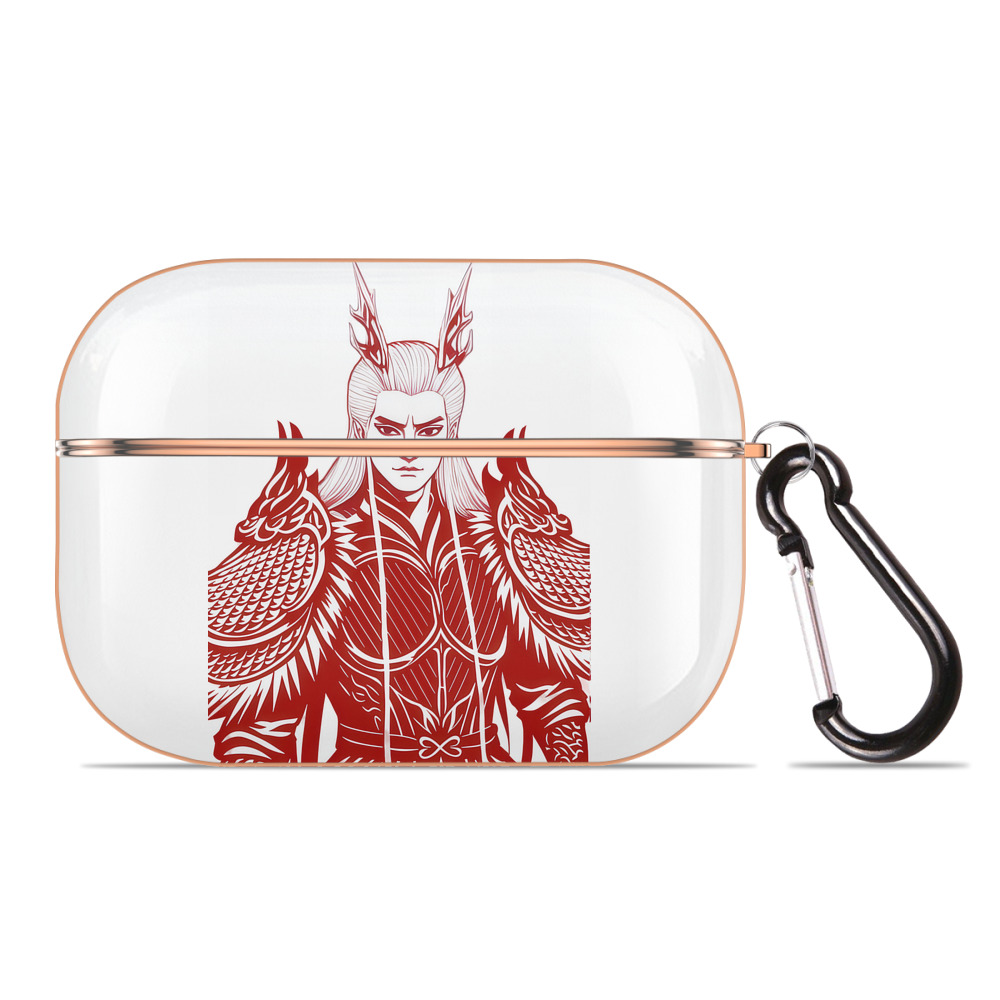 （画像用） Ne Zha 2 ナタ 魔童の大暴れ 【AirPods Pro用】ハードシェル保護ケース｜耐衝撃・防指紋・カラビナ付き商品仕様