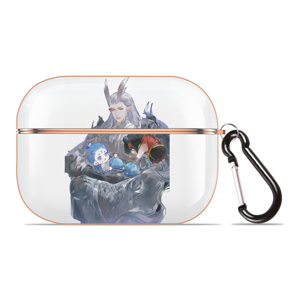 （画像用） Ne Zha 2 ナタ 魔童の大暴れ 【AirPods Pro用】ハードシェル保護ケース｜耐衝撃・防指紋・カラビナ付き商品仕様