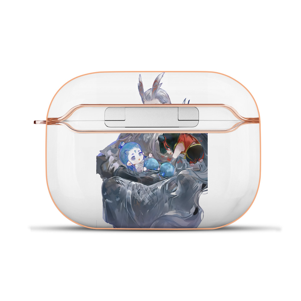 （画像用） Ne Zha 2 ナタ 魔童の大暴れ 【AirPods Pro用】ハードシェル保護ケース｜耐衝撃・防指紋・カラビナ付き商品仕様
