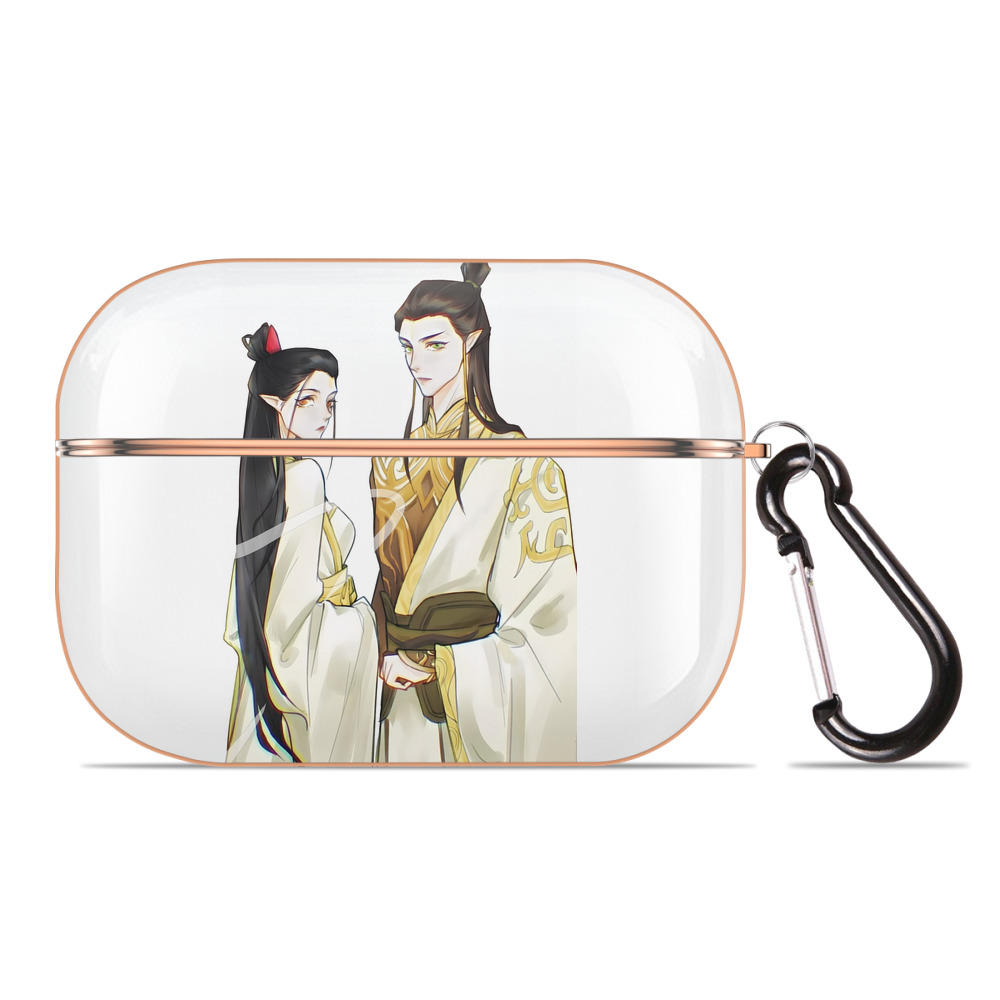 （画像用） Ne Zha 2 ナタ 魔童の大暴れ 【AirPods Pro用】ハードシェル保護ケース｜耐衝撃・防指紋・カラビナ付き商品仕様