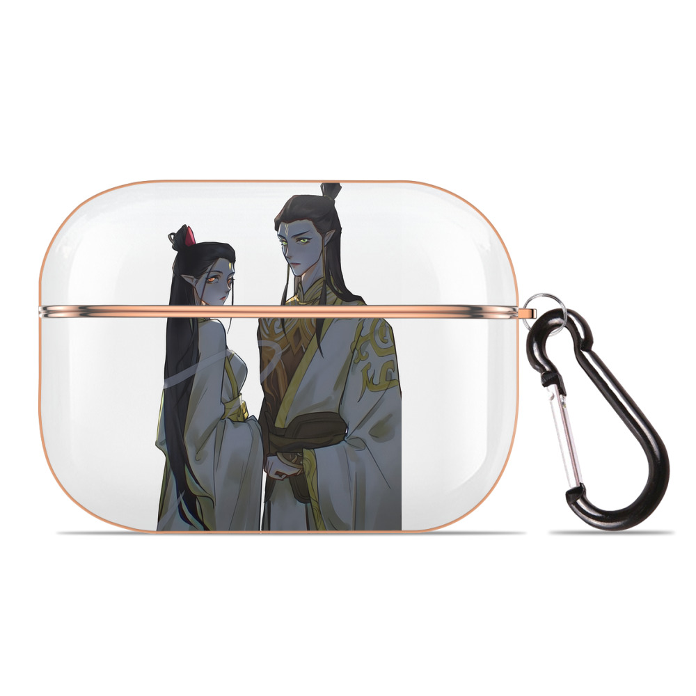 （画像用） Ne Zha 2 ナタ 魔童の大暴れ 【AirPods Pro用】ハードシェル保護ケース｜耐衝撃・防指紋・カラビナ付き商品仕様
