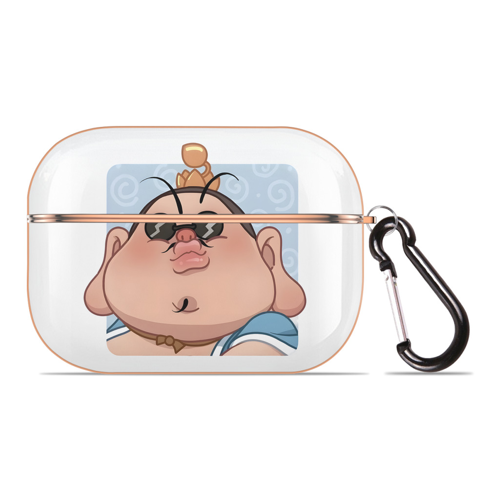 （画像用） Ne Zha 2 ナタ 魔童の大暴れ 【AirPods Pro用】ハードシェル保護ケース｜耐衝撃・防指紋・カラビナ付き商品仕様