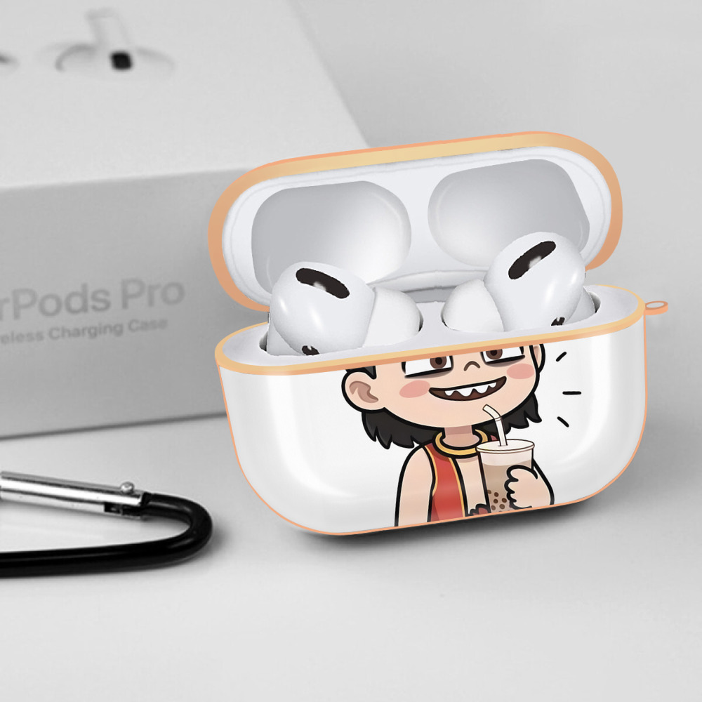 Ne Zha 2 ナタ 魔童の大暴れ 【AirPods Pro用】ハードシェル保護ケース｜耐衝撃・防指紋・カラビナ付き商品仕様