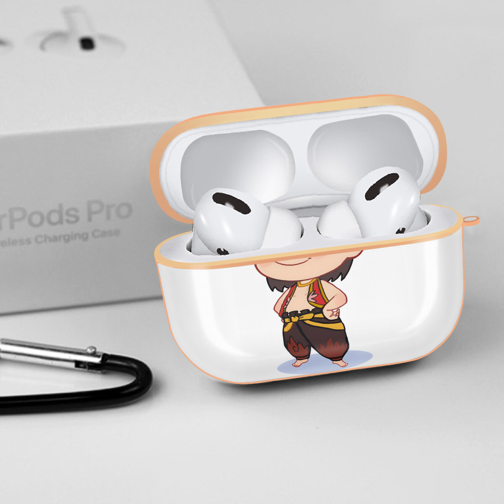 Ne Zha 2 ナタ 魔童の大暴れ 【AirPods Pro用】ハードシェル保護ケース｜耐衝撃・防指紋・カラビナ付き商品仕様