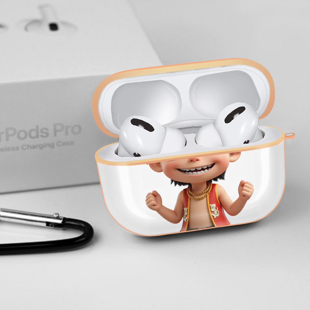 Ne Zha 2 ナタ 魔童の大暴れ 【AirPods Pro用】ハードシェル保護ケース｜耐衝撃・防指紋・カラビナ付き商品仕様