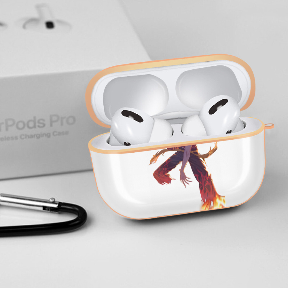 Ne Zha 2 ナタ 魔童の大暴れ 【AirPods Pro用】ハードシェル保護ケース｜耐衝撃・防指紋・カラビナ付き商品仕様