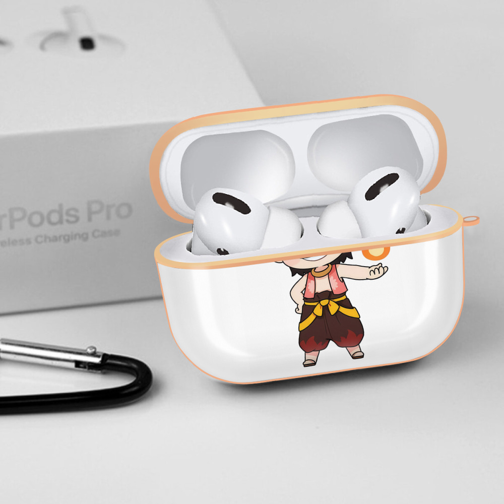 Ne Zha 2 ナタ 魔童の大暴れ 【AirPods Pro用】ハードシェル保護ケース｜耐衝撃・防指紋・カラビナ付き商品仕様