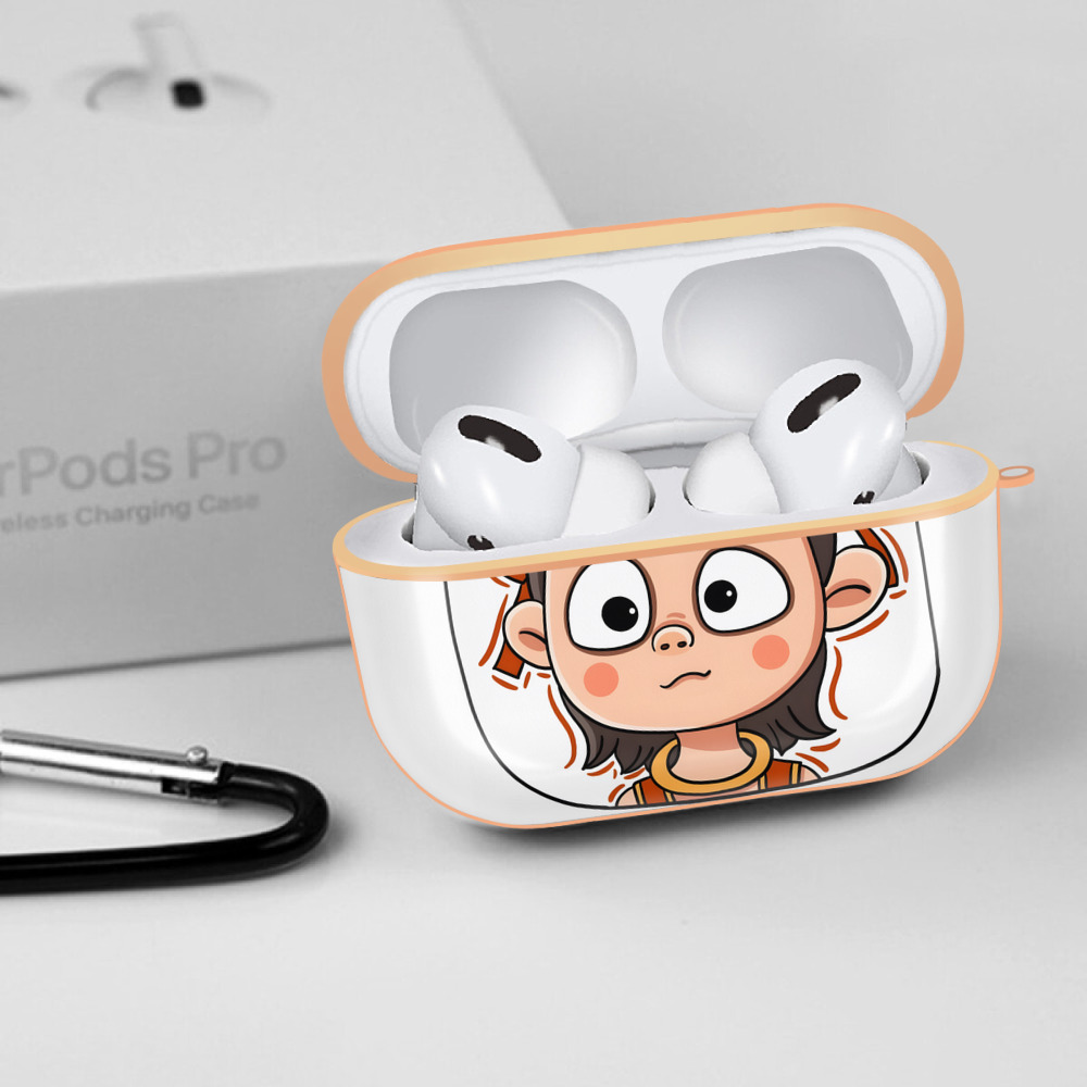 Ne Zha 2 ナタ 魔童の大暴れ 【AirPods Pro用】ハードシェル保護ケース｜耐衝撃・防指紋・カラビナ付き商品仕様