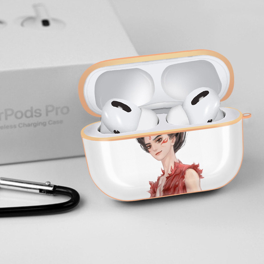 Ne Zha 2 ナタ 魔童の大暴れ 【AirPods Pro用】ハードシェル保護ケース｜耐衝撃・防指紋・カラビナ付き商品仕様