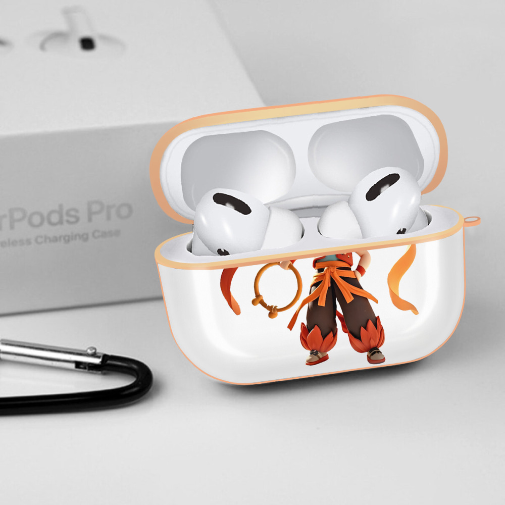 Ne Zha 2 ナタ 魔童の大暴れ 【AirPods Pro用】ハードシェル保護ケース｜耐衝撃・防指紋・カラビナ付き商品仕様