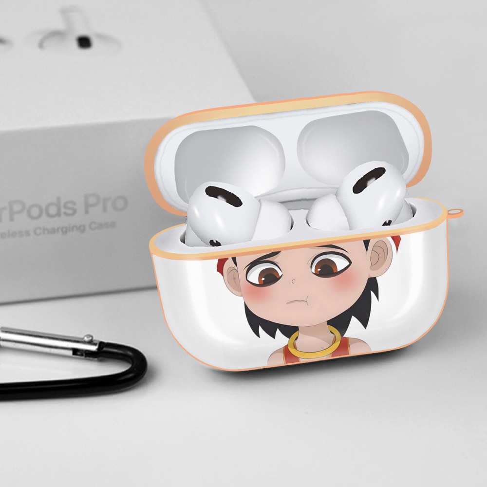 Ne Zha 2 ナタ 魔童の大暴れ 【AirPods Pro用】ハードシェル保護ケース｜耐衝撃・防指紋・カラビナ付き商品仕様