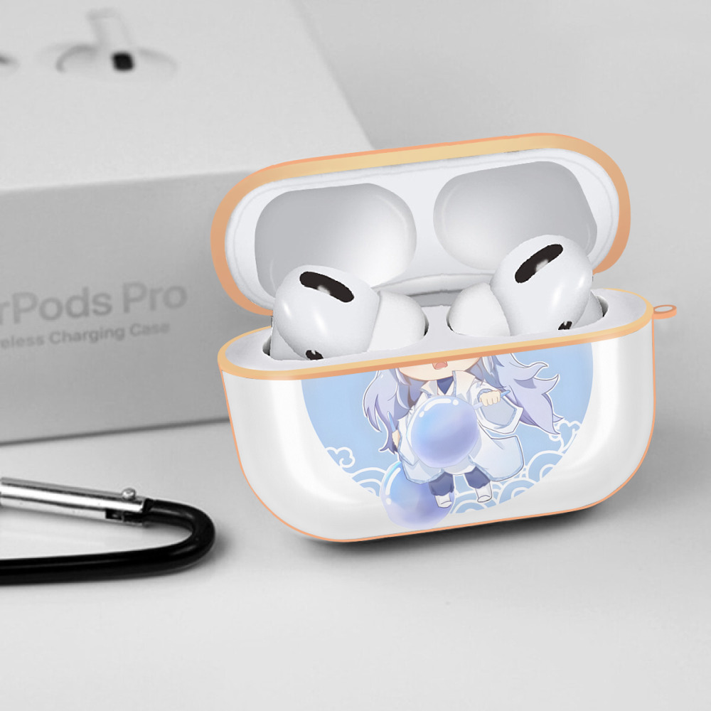 Ne Zha 2 ナタ 魔童の大暴れ 【AirPods Pro用】ハードシェル保護ケース｜耐衝撃・防指紋・カラビナ付き商品仕様