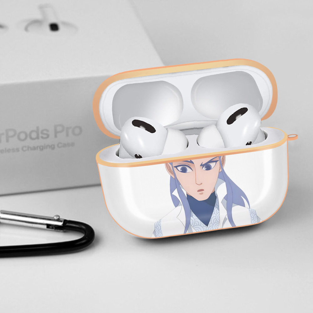 Ne Zha 2 ナタ 魔童の大暴れ 【AirPods Pro用】ハードシェル保護ケース｜耐衝撃・防指紋・カラビナ付き商品仕様
