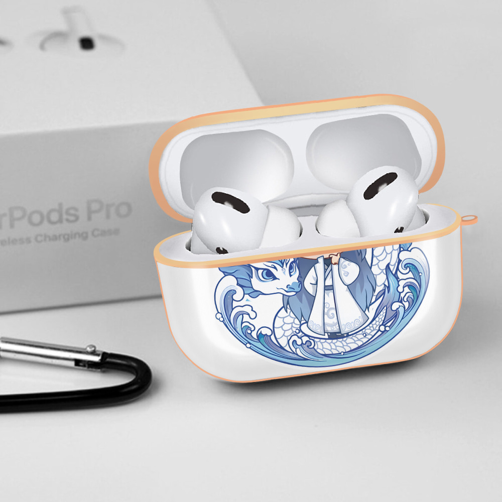 Ne Zha 2 ナタ 魔童の大暴れ 【AirPods Pro用】ハードシェル保護ケース｜耐衝撃・防指紋・カラビナ付き商品仕様