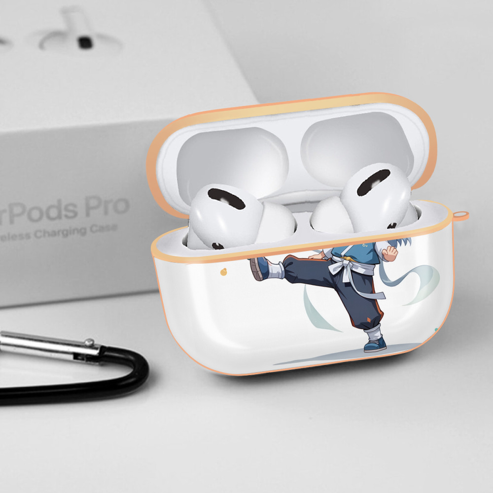Ne Zha 2 ナタ 魔童の大暴れ 【AirPods Pro用】ハードシェル保護ケース｜耐衝撃・防指紋・カラビナ付き商品仕様