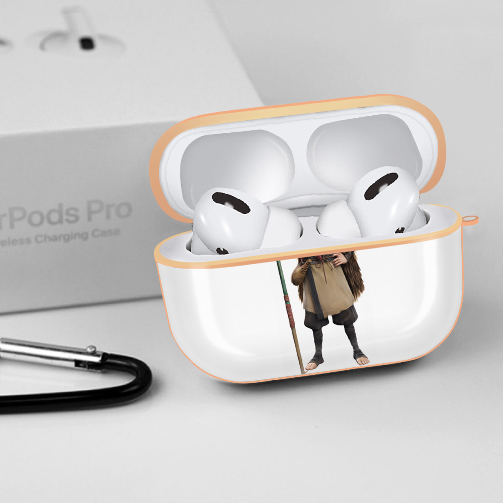 Ne Zha 2 ナタ 魔童の大暴れ 【AirPods Pro用】ハードシェル保護ケース｜耐衝撃・防指紋・カラビナ付き商品仕様