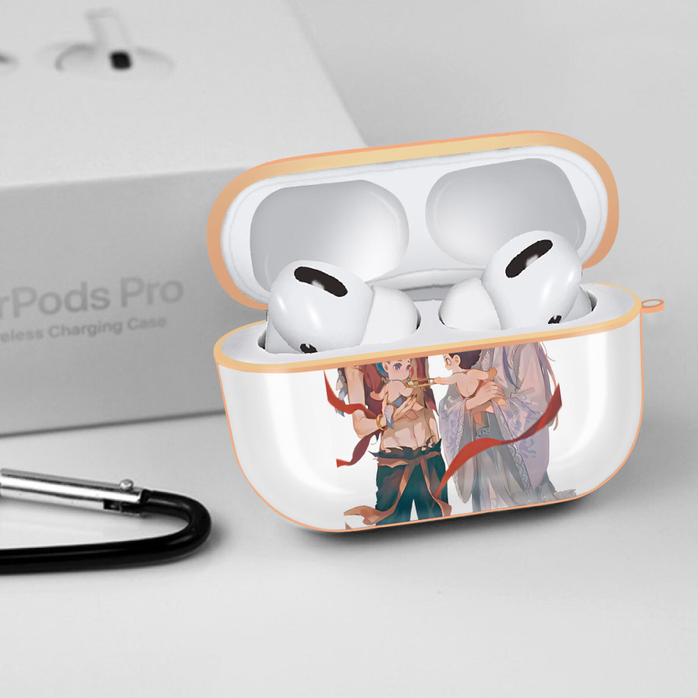 Ne Zha 2 ナタ 魔童の大暴れ 【AirPods Pro用】ハードシェル保護ケース｜耐衝撃・防指紋・カラビナ付き商品仕様