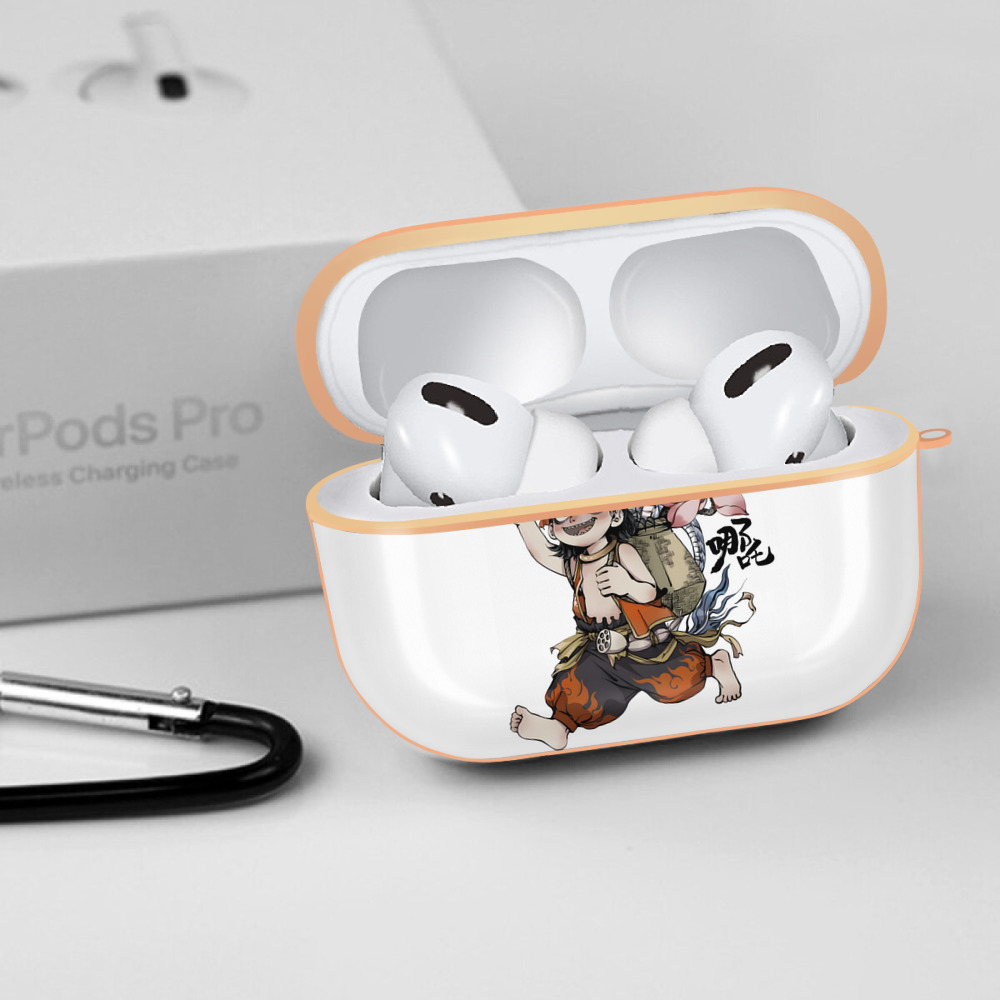 Ne Zha 2 ナタ 魔童の大暴れ 【AirPods Pro用】ハードシェル保護ケース｜耐衝撃・防指紋・カラビナ付き商品仕様