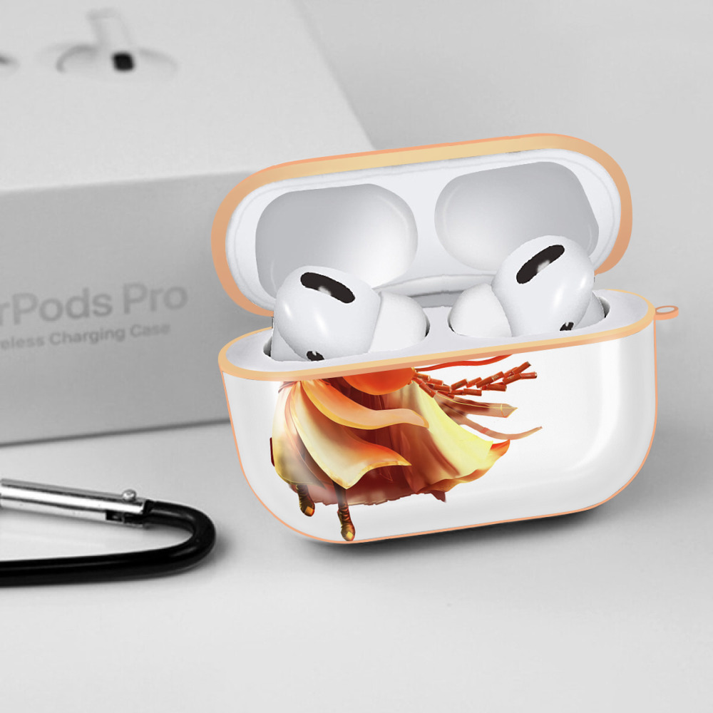 Ne Zha 2 ナタ 魔童の大暴れ 【AirPods Pro用】ハードシェル保護ケース｜耐衝撃・防指紋・カラビナ付き商品仕様