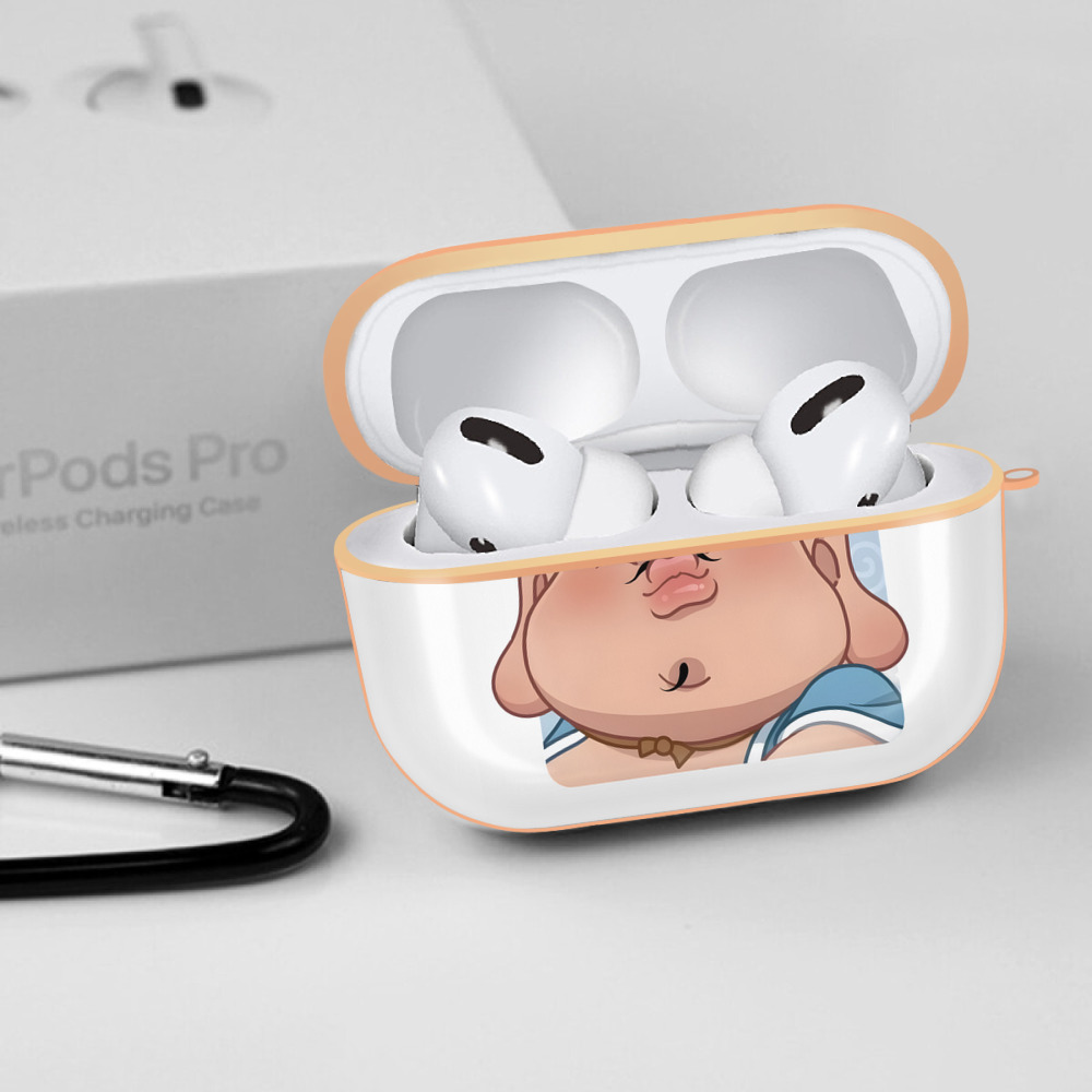 Ne Zha 2 ナタ 魔童の大暴れ 【AirPods Pro用】ハードシェル保護ケース｜耐衝撃・防指紋・カラビナ付き商品仕様