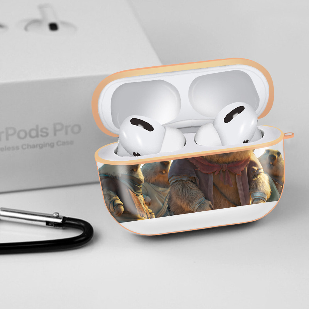 Ne Zha 2 ナタ 魔童の大暴れ 【AirPods Pro用】ハードシェル保護ケース｜耐衝撃・防指紋・カラビナ付き商品仕様