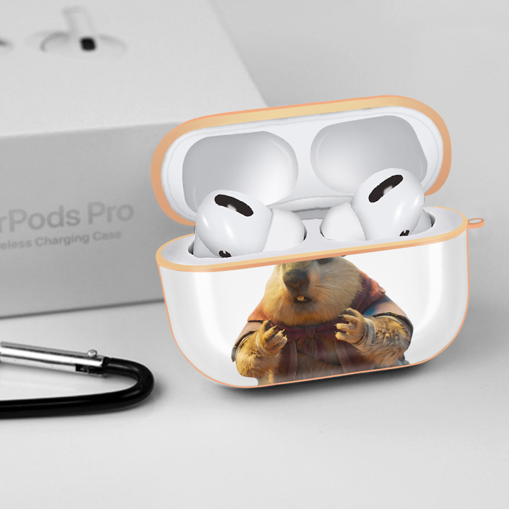 Ne Zha 2 ナタ 魔童の大暴れ 【AirPods Pro用】ハードシェル保護ケース｜耐衝撃・防指紋・カラビナ付き商品仕様