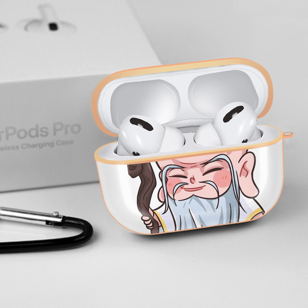 Ne Zha 2 ナタ 魔童の大暴れ 【AirPods Pro用】ハードシェル保護ケース｜耐衝撃・防指紋・カラビナ付き商品仕様